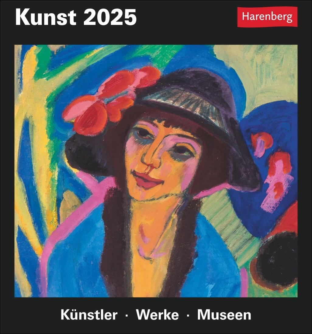 Cover: 9783840033322 | Kunst Tagesabreißkalender 2025 - Kulturkalender - Künstler, Werke,...