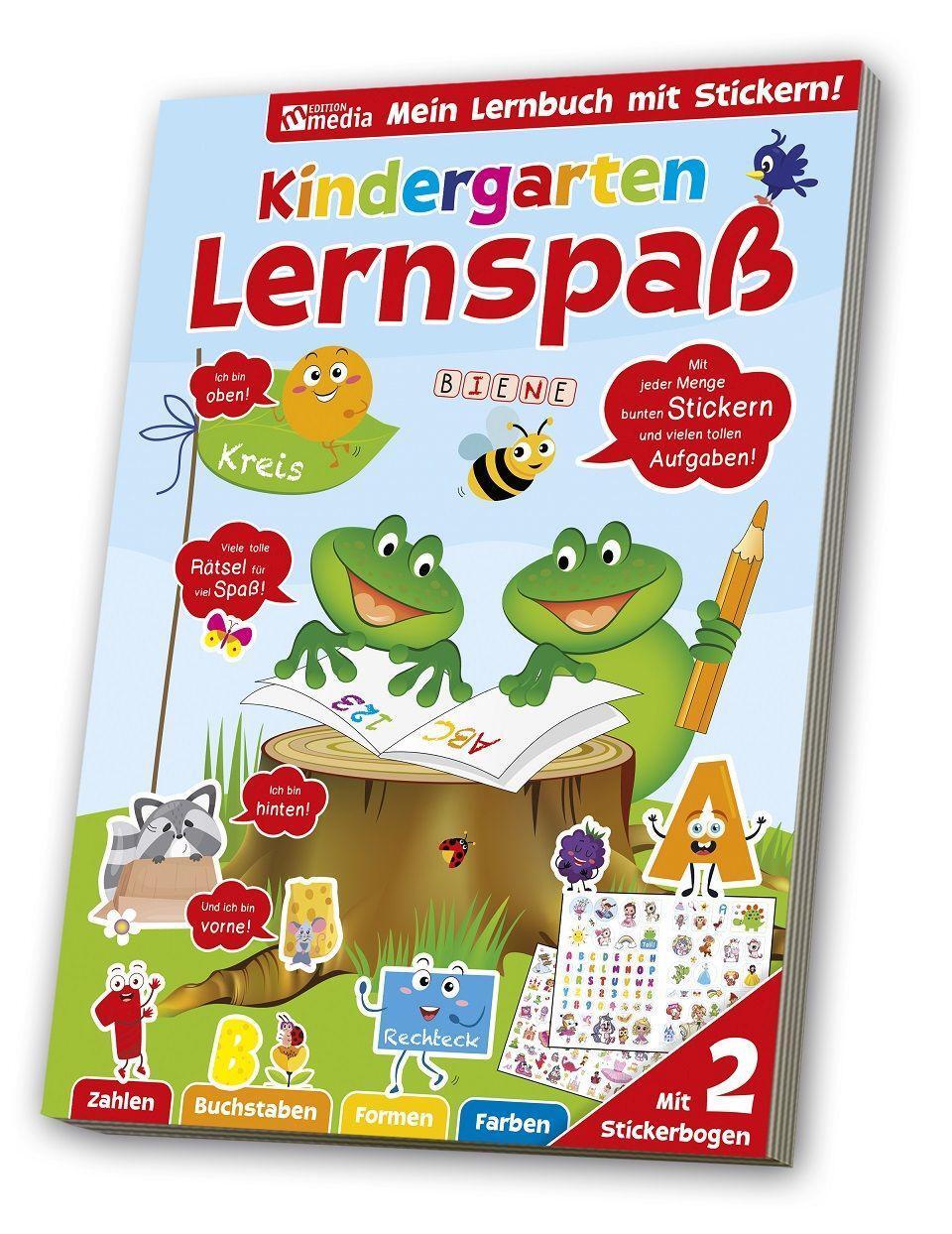 Cover: 4019393912230 | XXL Übungsbuch: Meine Welt der KiTa / Kindergarten | Taschenbuch