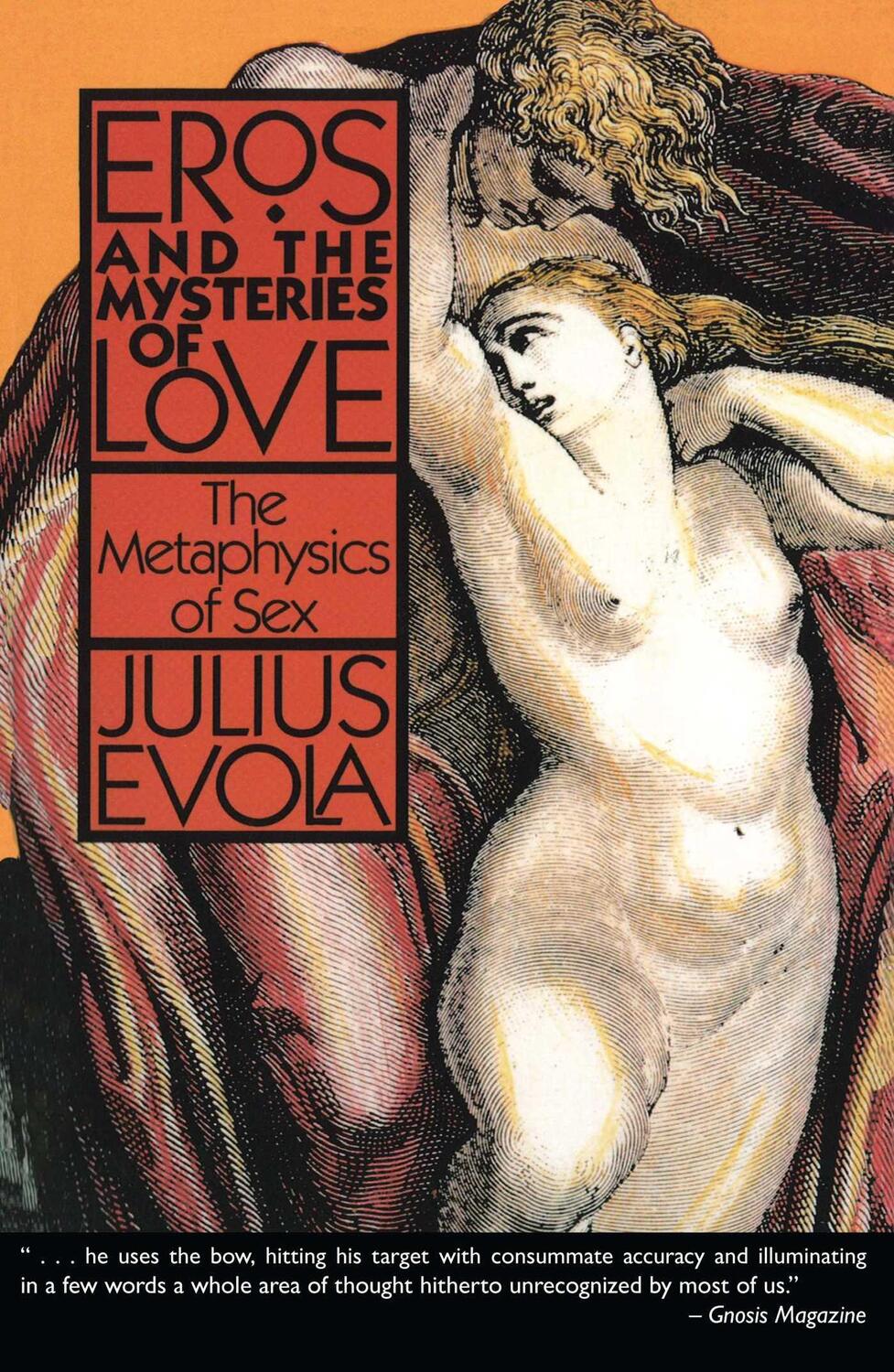 Cover: 9780892813155 | Eros and the Mysteries of Love | The Metaphysics of Sex | Julius Evola