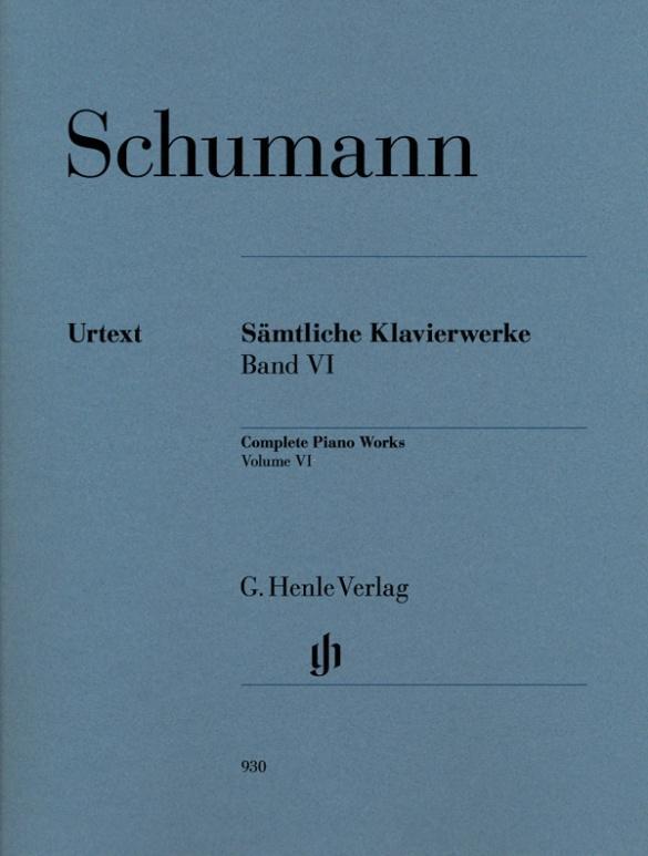 Cover: 9790201809304 | Sämtliche Klavierwerke 6 | Robert Schumann | Taschenbuch | Deutsch