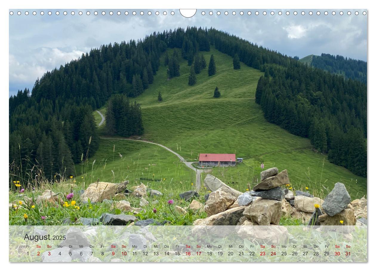 Bild: 9783457236611 | Alpenauszeit - Die Berghütten unserer Alpen (Wandkalender 2025 DIN...