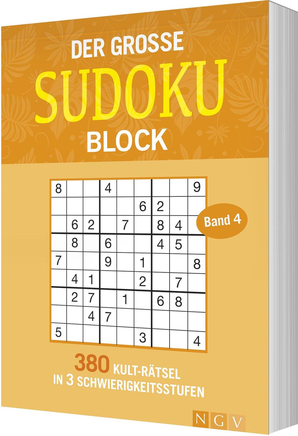 Cover: 9783625186793 | Der große Sudokublock Band 4 | Taschenbuch | Der große Sudokublock