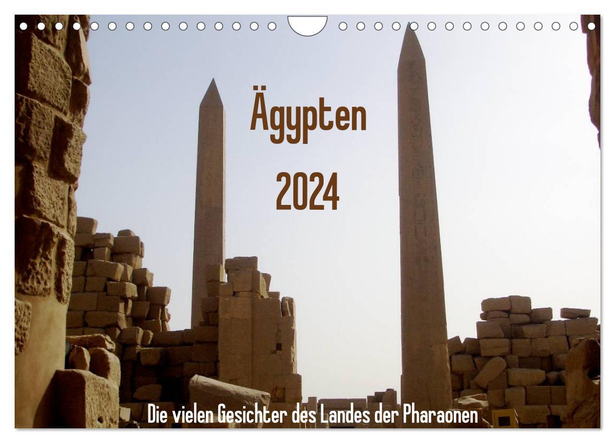 Cover: 9783383626227 | Ägypten 2024 (Wandkalender 2024 DIN A4 quer), CALVENDO Monatskalender