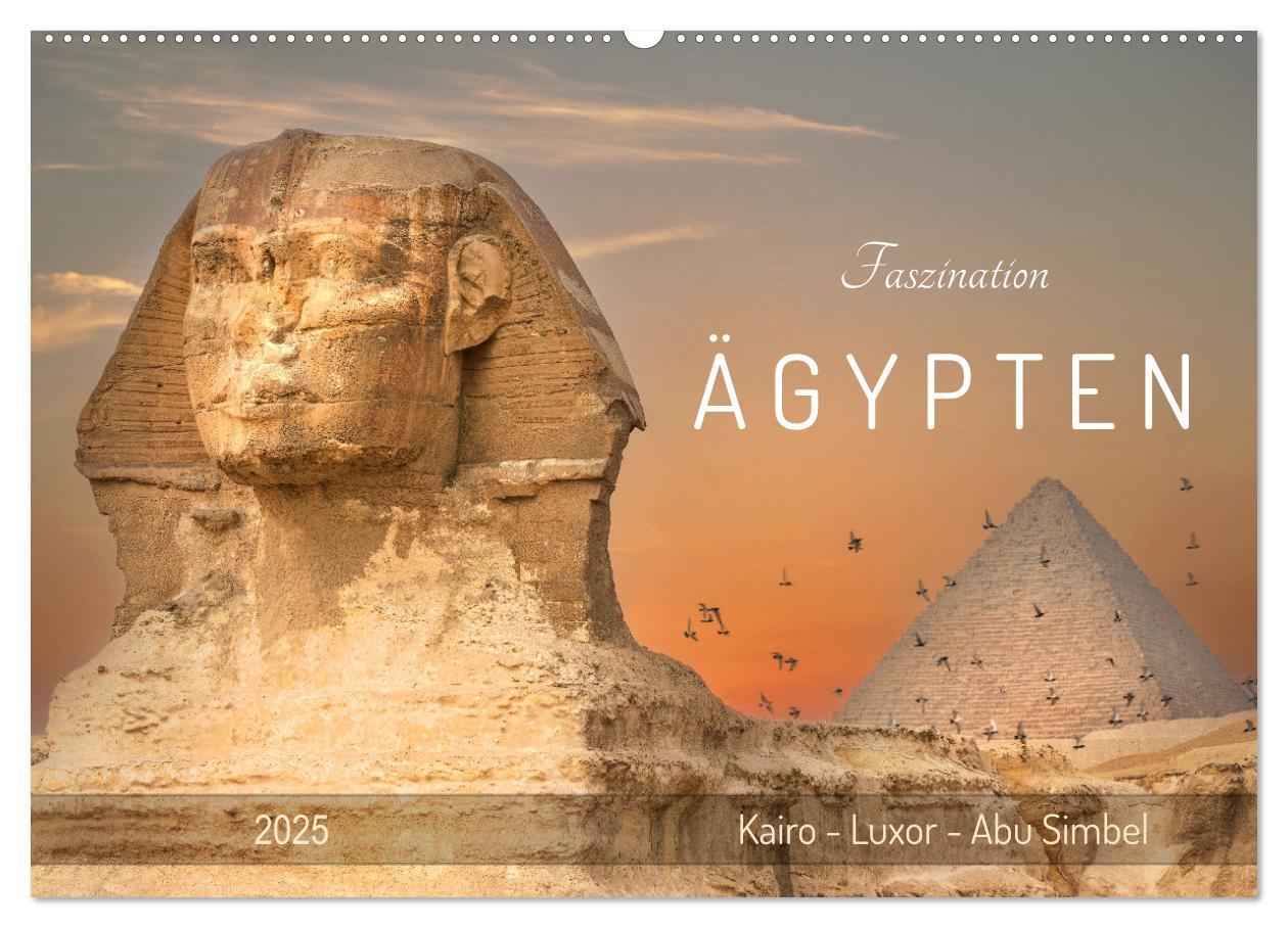 Cover: 9783457227633 | Faszination Ägypten: Kairo - Luxor - Abu Simbel (Wandkalender 2025...