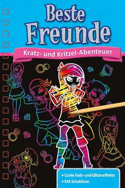 Cover: 9783741502392 | Kratz- und Kritzel-Abenteuer: Beste Freunde | Buch | 32 S. | Deutsch