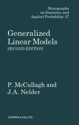 Cover: 9780412317606 | Generalized Linear Models | P. McCullagh (u. a.) | Buch | Englisch