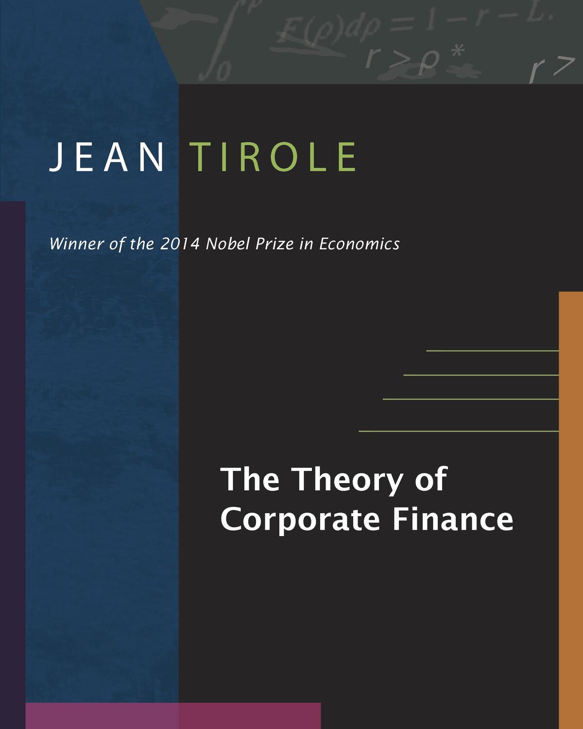 Cover: 9780691125565 | The Theory of Corporate Finance | Jean Tirole | Buch | Gebunden | 2006