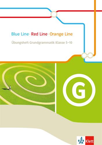 Cover: 9783125483118 | Blue Line - Red Line - Orange Line. Übungsheft Grundgrammatik...