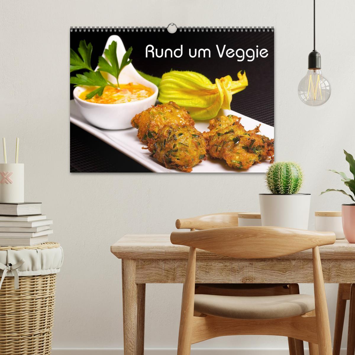 Bild: 9783435502868 | Rund um Veggie (Wandkalender 2025 DIN A3 quer), CALVENDO...