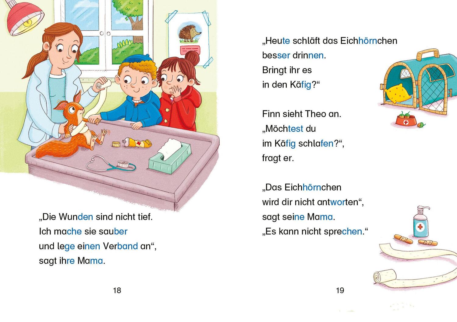 Bild: 9783328302841 | Penguin JUNIOR - Einfach selbst lesen: SOS für Tiere - Theos Team...