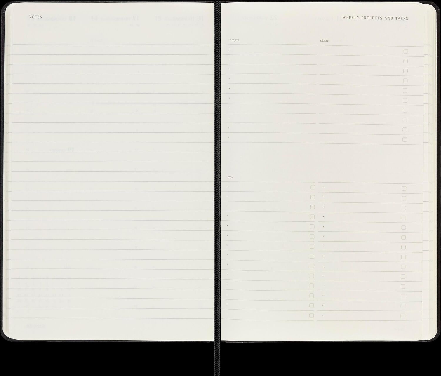 Bild: 8056999270247 | Moleskine PRO 12 Month 2025 Weekly Vertical Planner, Hard Cover,...