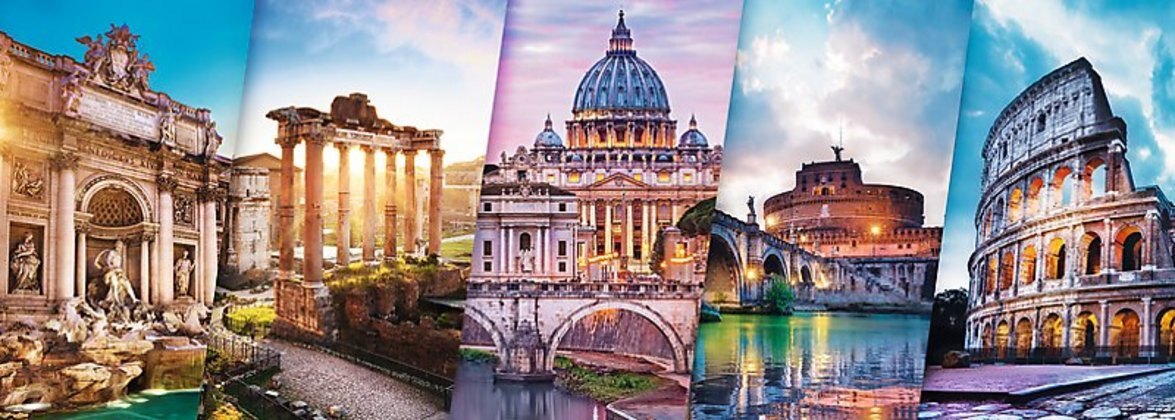 Bild: 5900511295054 | Italien Reise (Puzzle) | Collage. Panorama-Puzzle | Spiel | 2020