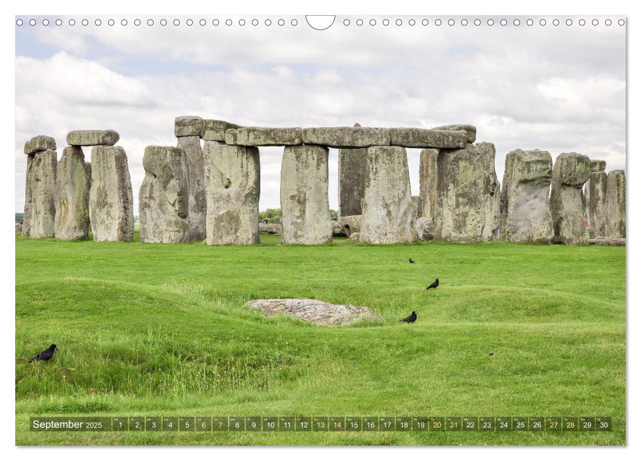 Bild: 9783383918155 | Geheimnisvolles Stonehenge (Wandkalender 2025 DIN A3 quer),...