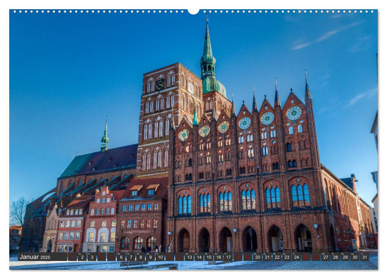 Bild: 9783435010615 | Stralsund, Eine Perle an der Ostsee (Wandkalender 2025 DIN A2...