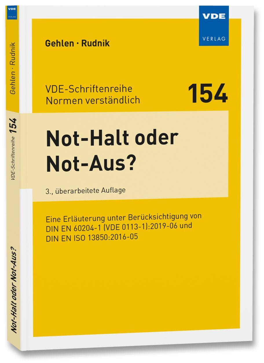 Cover: 9783800751327 | Not-Halt oder Not-Aus? | Patrick Gehlen (u. a.) | Taschenbuch | 2019