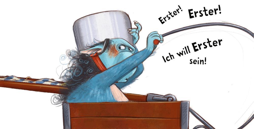 Bild: 9783649643876 | Der Grolltroll ... will Erster sein! (Pappbilderbuch) | by aprilkind