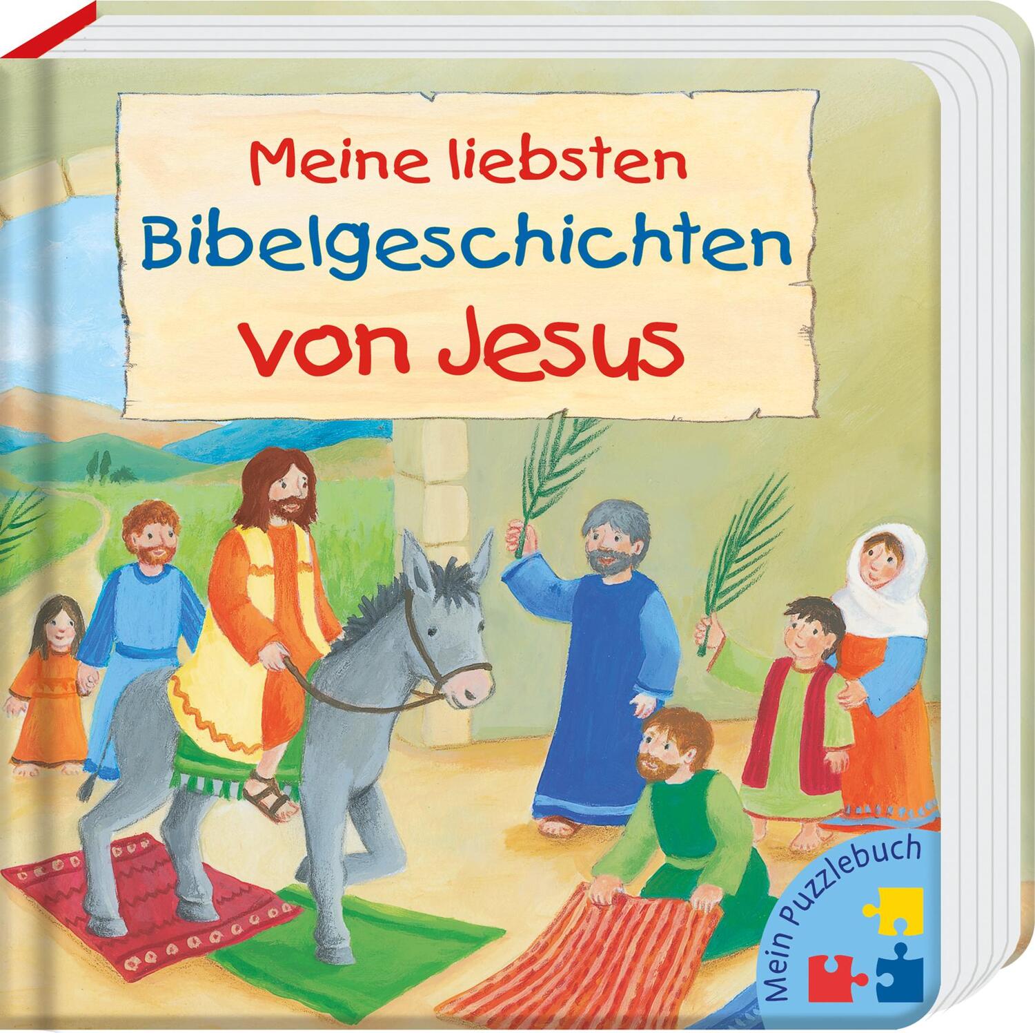 Cover: 9783766629180 | Meine liebsten Bibelgeschichten von Jesus | Mein Puzzlebuch | Abeln