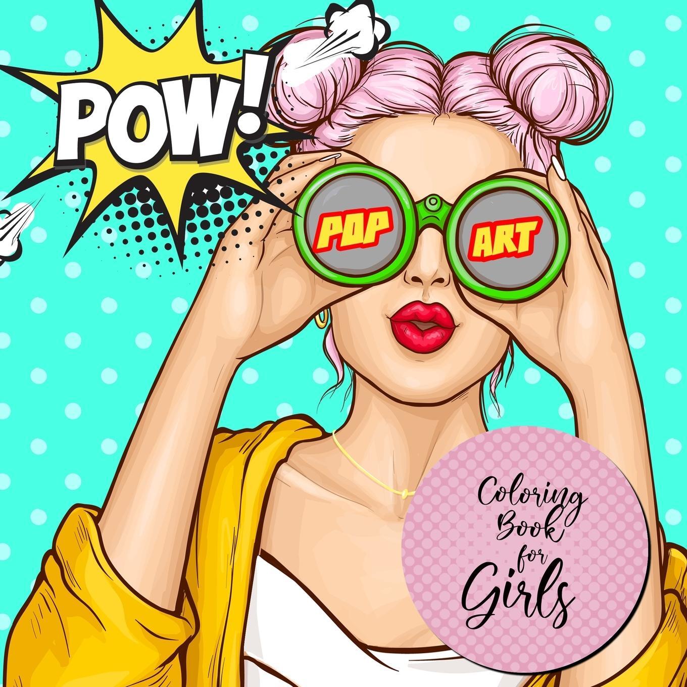 Cover: 9783752974478 | Pop Art Coloring Book for Girls | Monsoon Publishing | Taschenbuch