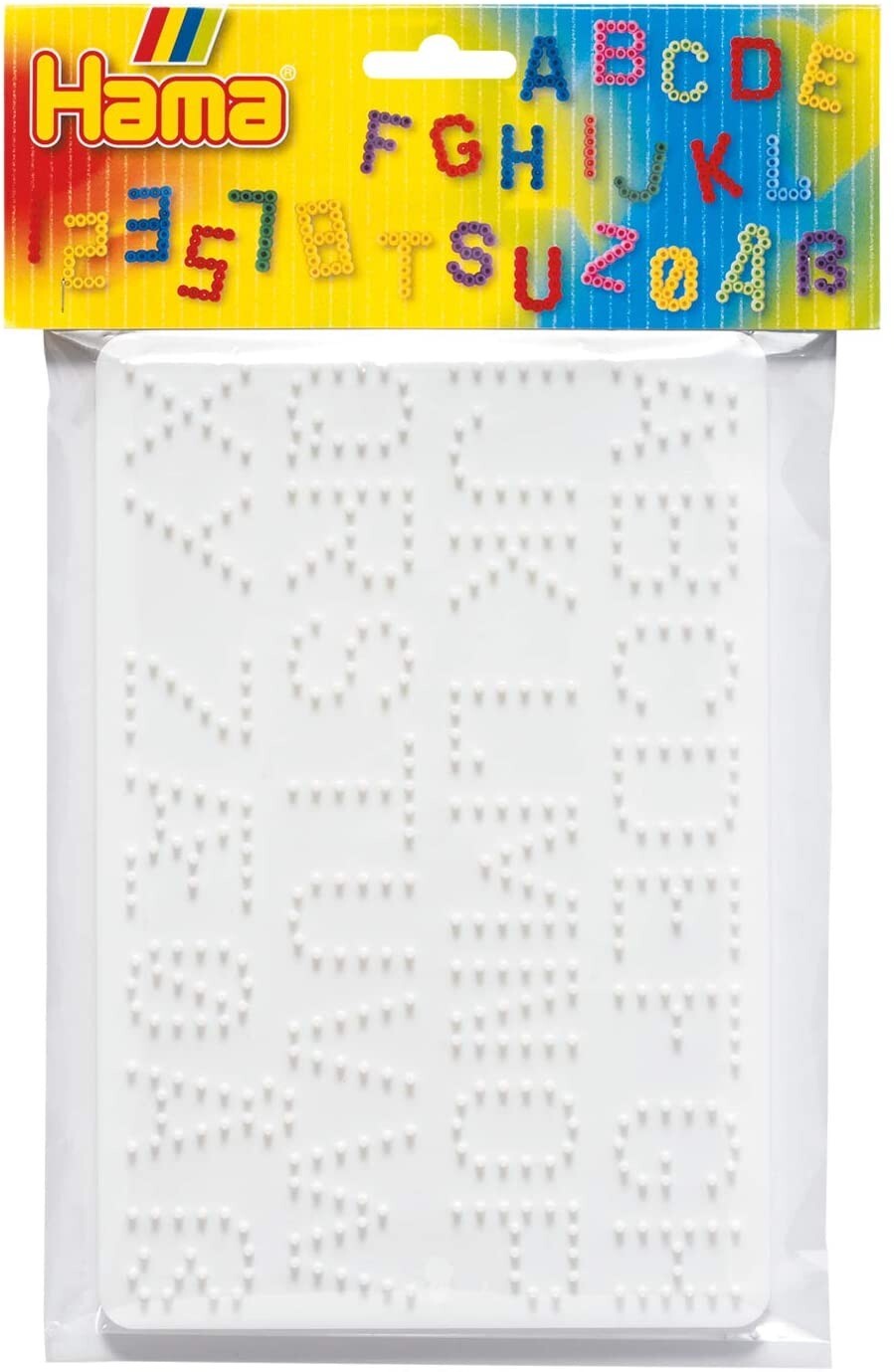 Cover: 28178044558 | Hama 4455 - Stiftplatten für Bügelperlen, Buchstaben+Zahlen, 2 Stück