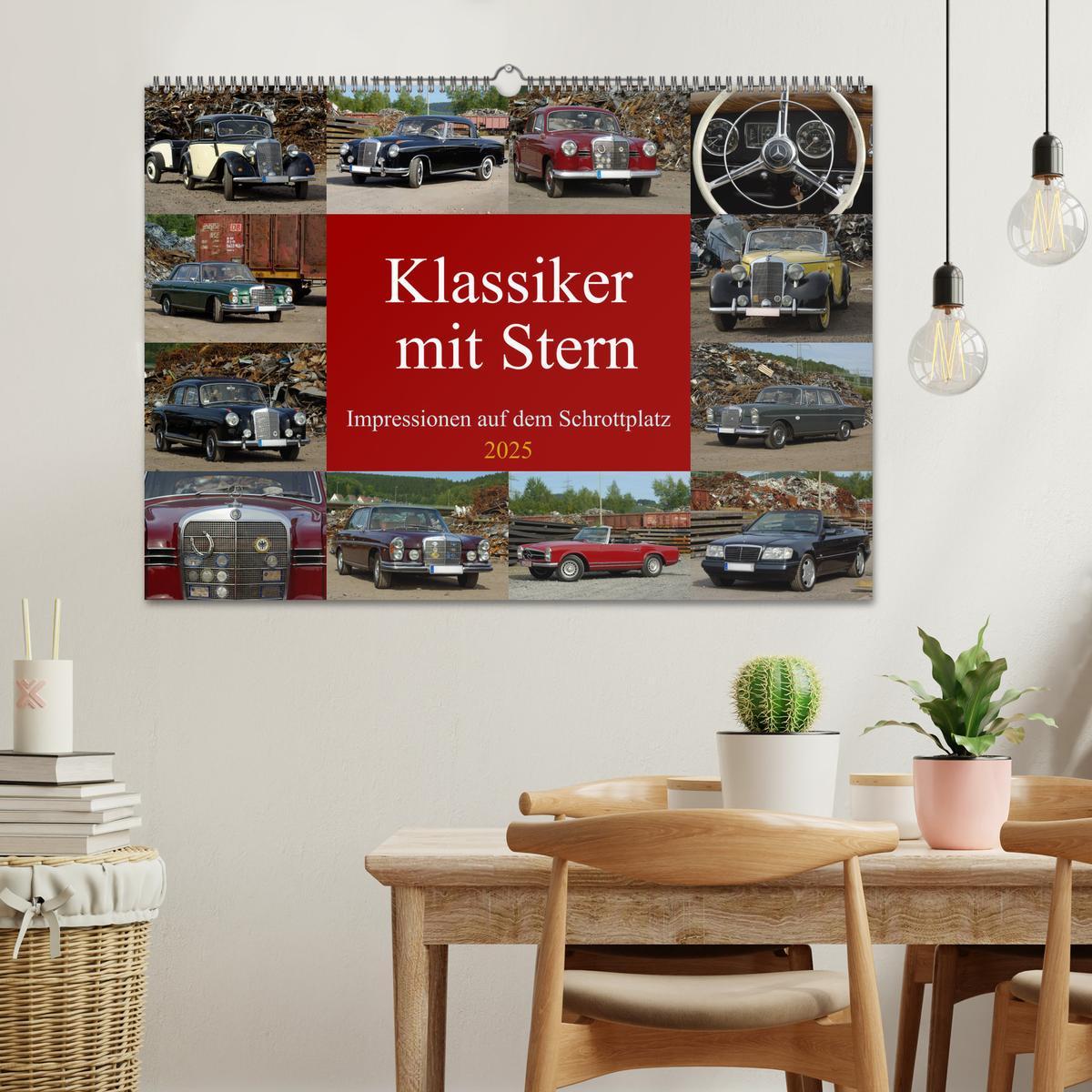 Bild: 9783435249466 | Klassiker mit Stern (Wandkalender 2025 DIN A2 quer), CALVENDO...