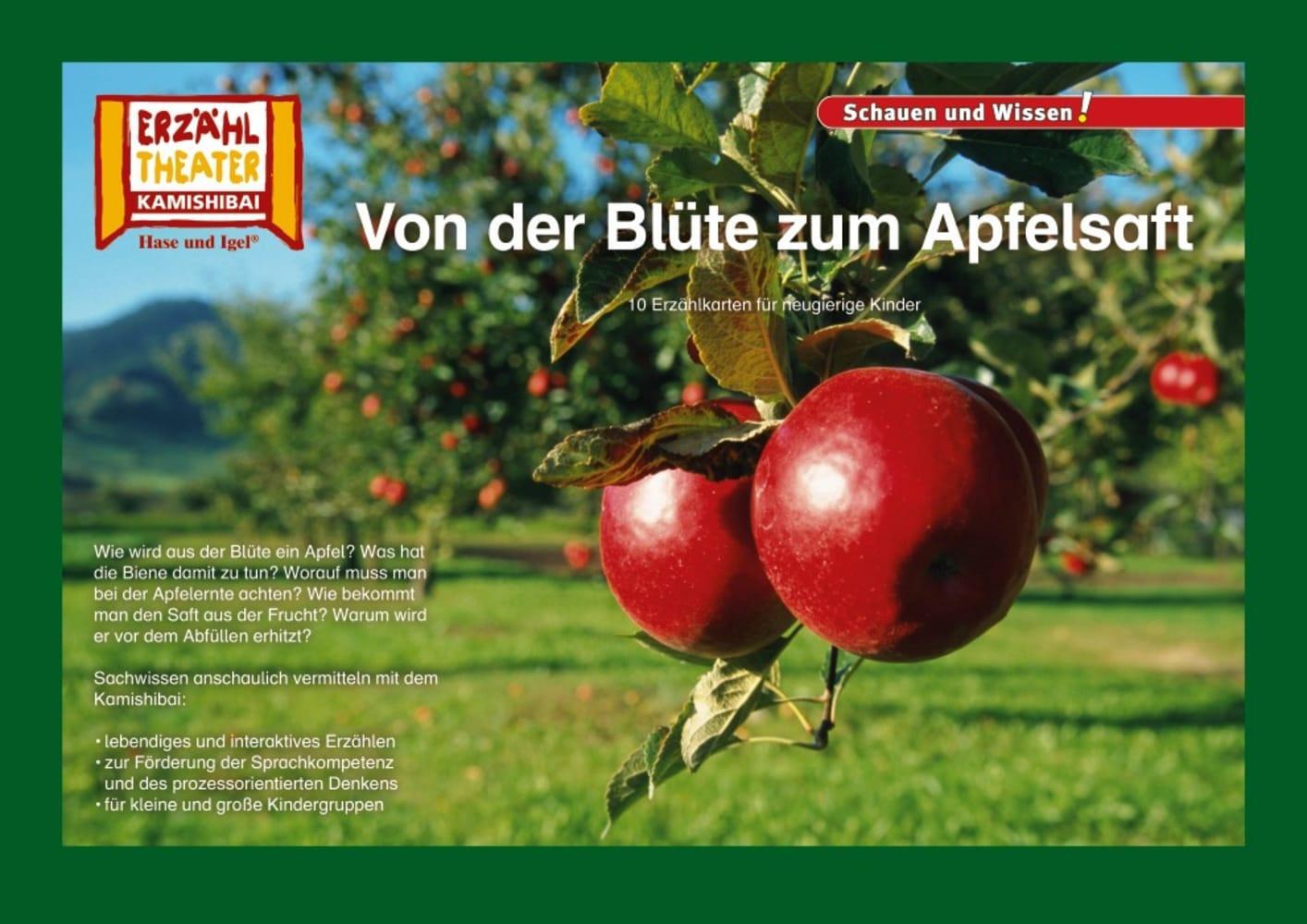 Cover: 4260505831196 | Kamishibai: Von der Blüte zum Apfelsaft | Box | 10 S. | Deutsch | 2020