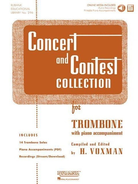 Cover: 884088111175 | Concert and Contest Collection for Trombone | Buch + Medien Online