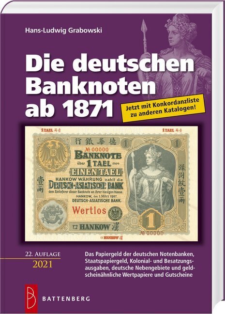 Cover: 9783866461833 | Die deutschen Banknoten ab 1871 | Hans-Ludwig Grabowski | Buch | 2020