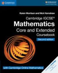 Cover: 9781108525732 | Cambridge Igcse(r) Mathematics Coursebook Core and Extended Second...