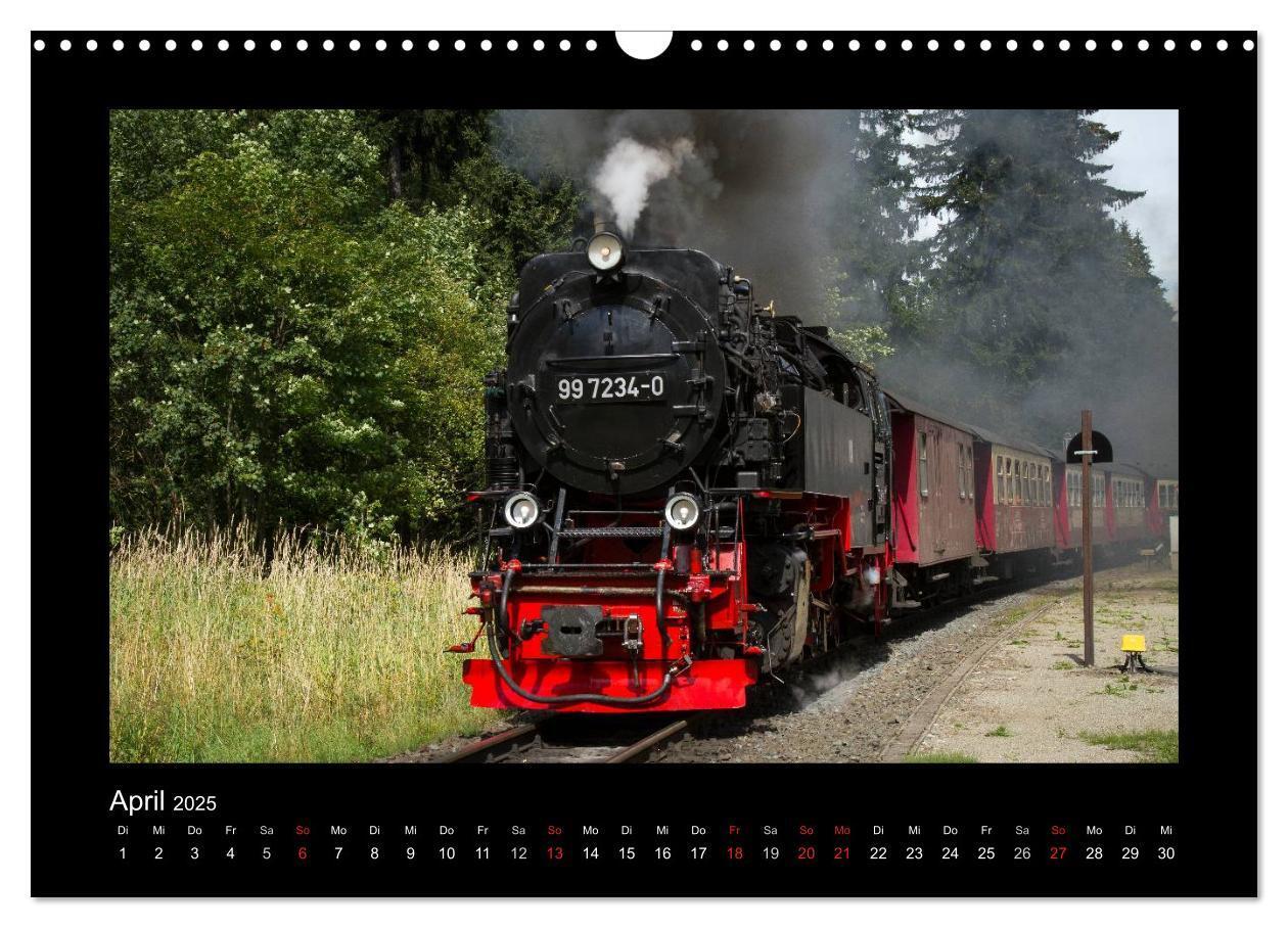 Bild: 9783435674060 | Dampferlebnis im Harz (Wandkalender 2025 DIN A3 quer), CALVENDO...