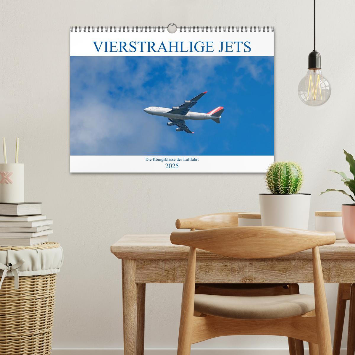 Bild: 9783383924965 | Vierstrahlige Jets (Wandkalender 2025 DIN A3 quer), CALVENDO...