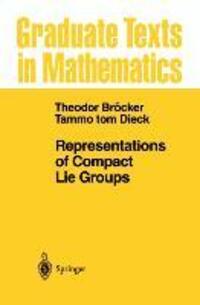 Cover: 9783642057250 | Representations of Compact Lie Groups | T. Tom Dieck (u. a.) | Buch