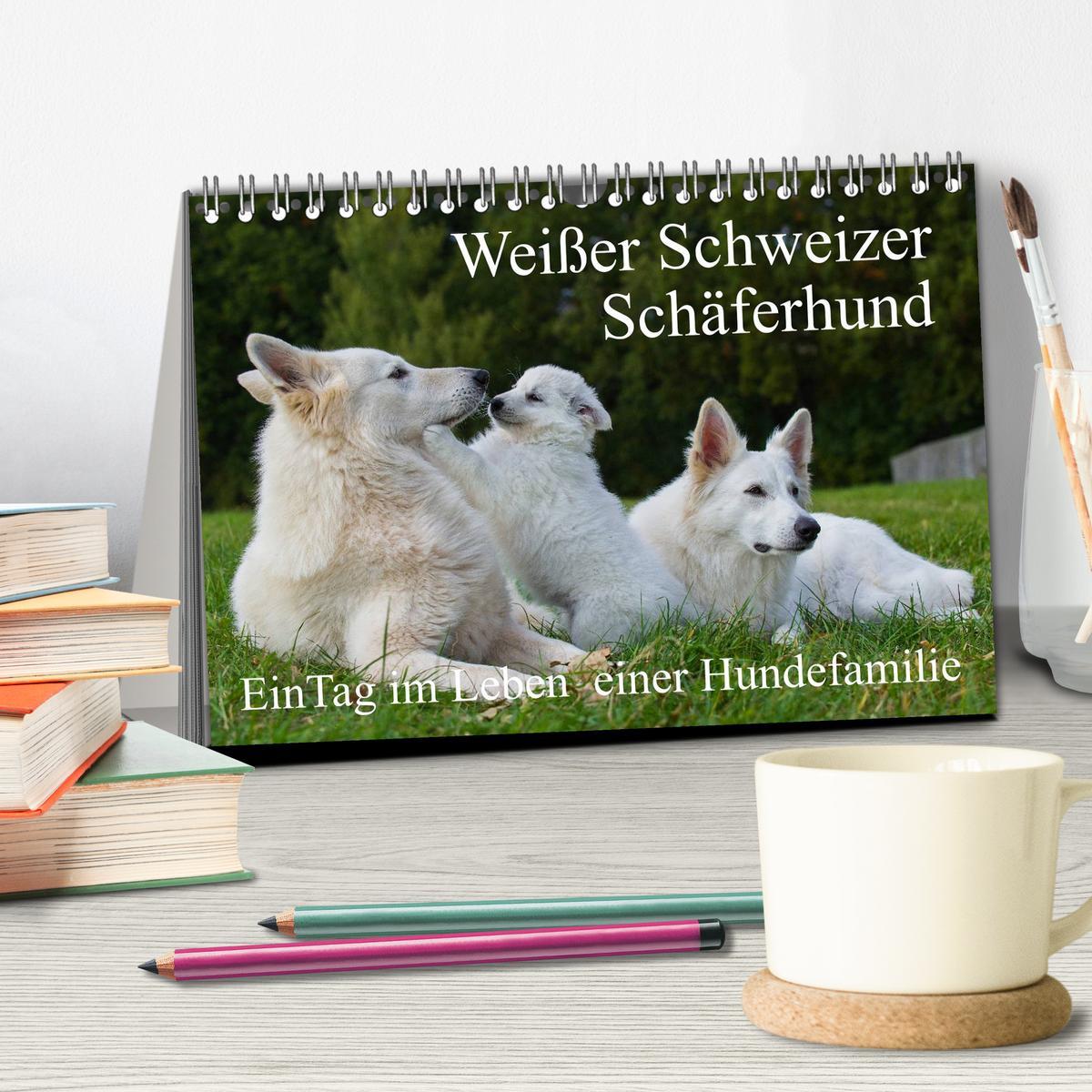 Bild: 9783435758326 | Weißer Schweizer Schäferhund - Ein Tag im Leben einer Hundefamilie...