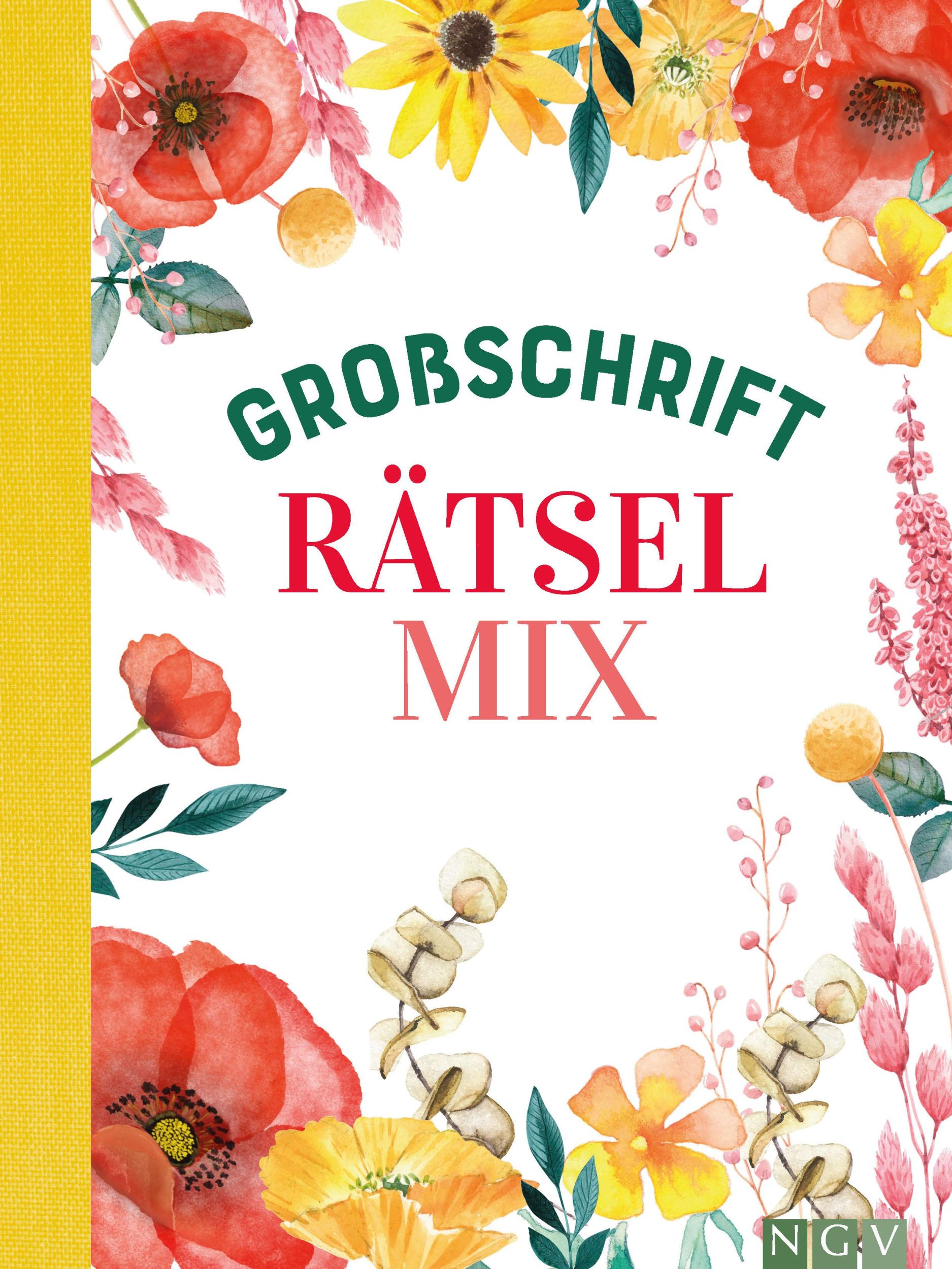 Cover: 9783625193883 | Großschrift Rätselmix | Taschenbuch | Blütenträume-Rätsel | 96 S.