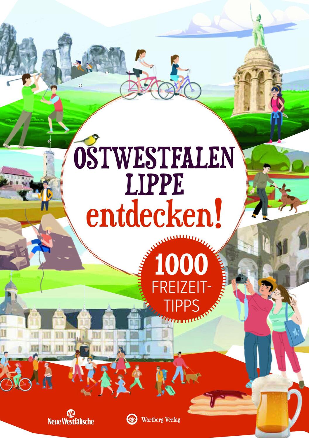 Cover: 9783831328598 | Ostwestfalen-Lippe entdecken! 1000 Freizeittipps | Matthias Rickling