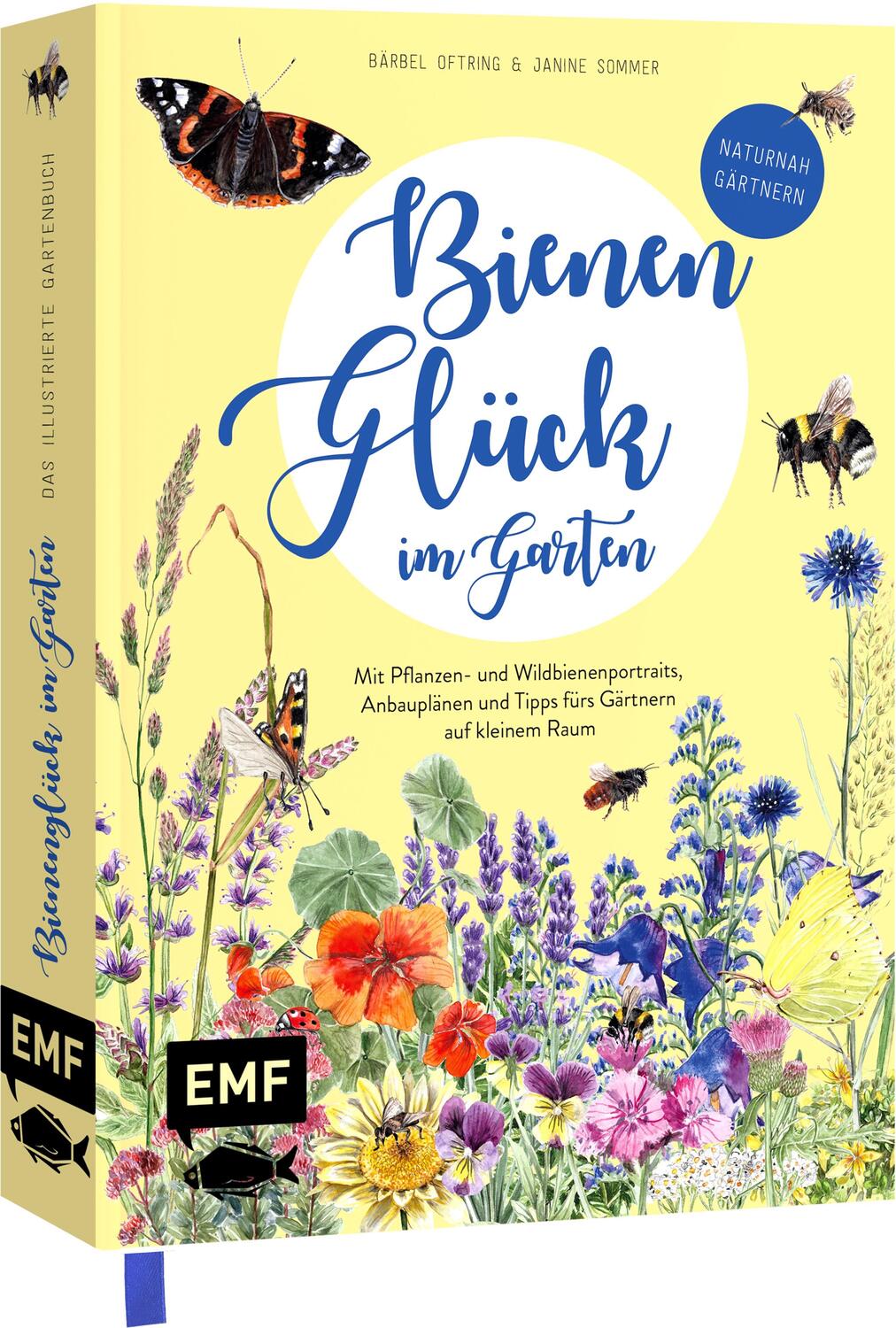 Cover: 9783745912456 | Mein Bienengarten - Das illustrierte Gartenbuch | Bärbel Oftring