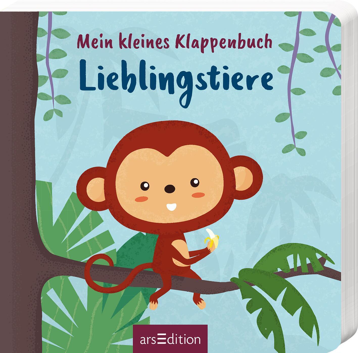 Cover: 9783845853536 | Mein kleines Klappenbuch - Lieblingstiere | Buch | 14 S. | Deutsch