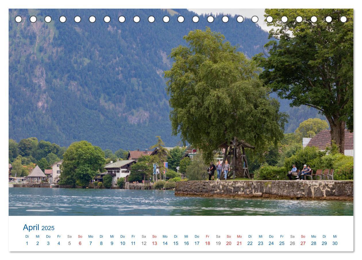 Bild: 9783435212767 | Schöner Tegernsee (Tischkalender 2025 DIN A5 quer), CALVENDO...