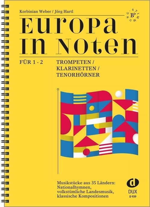 Cover: 9783868493771 | Europa in Noten | Korbinian Weber (u. a.) | Taschenbuch | 278 S.