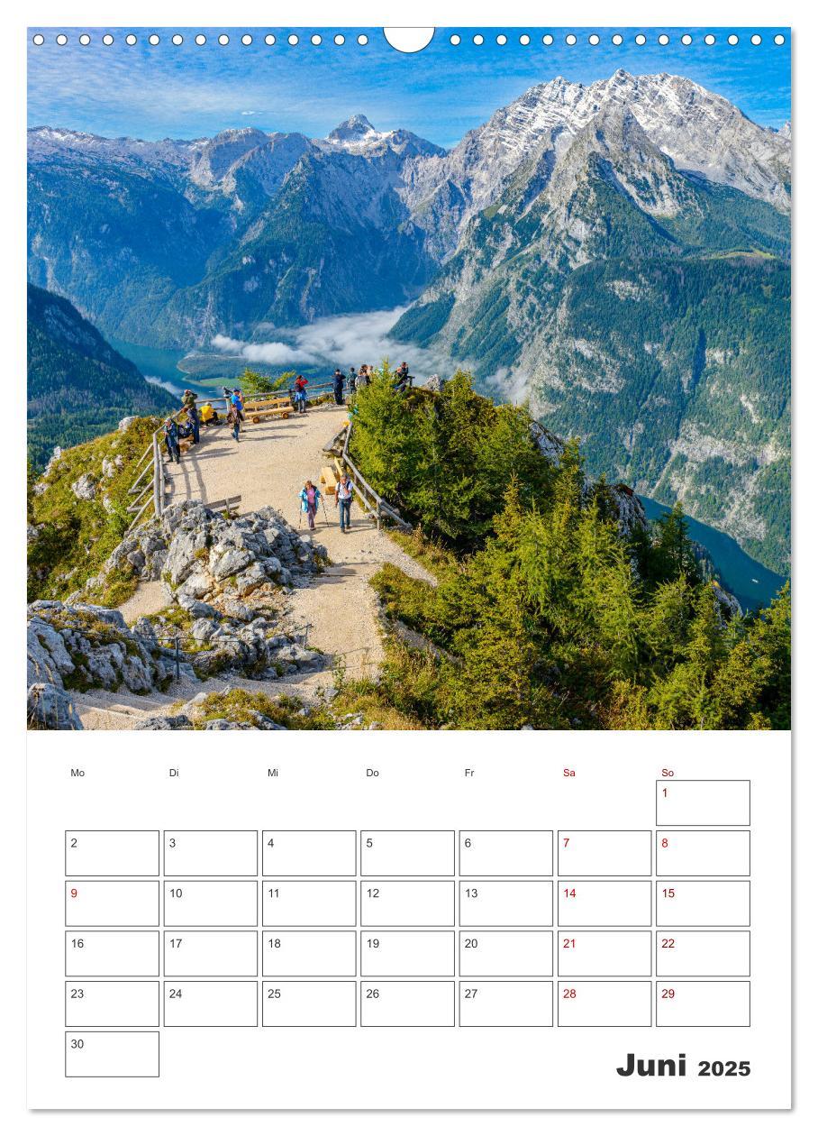 Bild: 9783435909896 | Vier Jahreszeiten im Berchtesgadener Land (Wandkalender 2025 DIN A3...