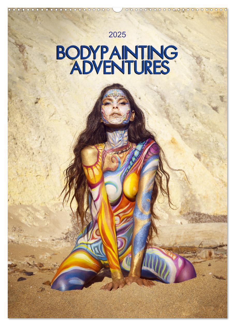 Cover: 9783435914173 | Bodypainting Adventures - Farbe auf nackter Haut (Wandkalender 2025...