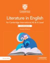 Cover: 9781108457828 | Cambridge International AS &amp; A Level Literature in English Coursebook