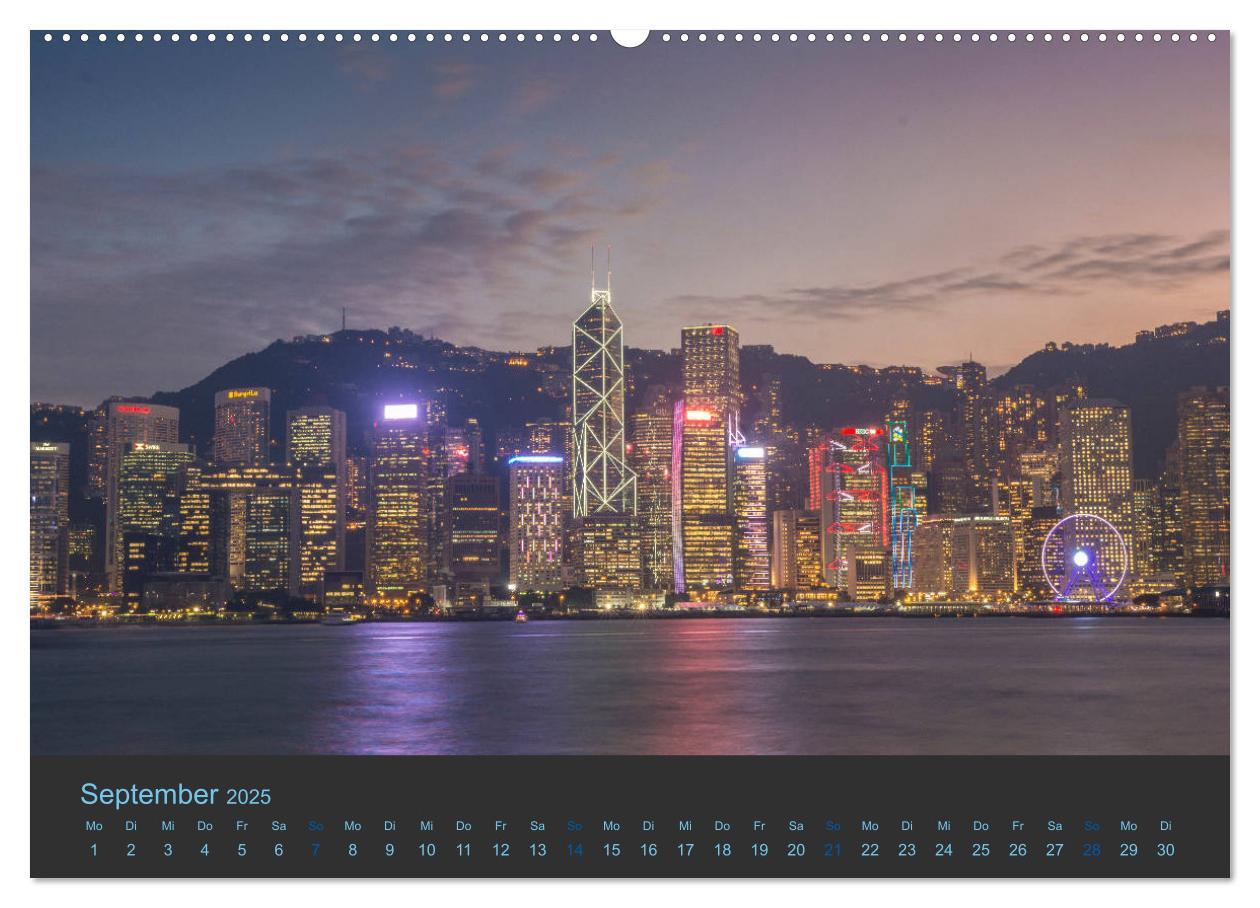 Bild: 9783435377459 | Hong Kong - Skylines (hochwertiger Premium Wandkalender 2025 DIN A2...