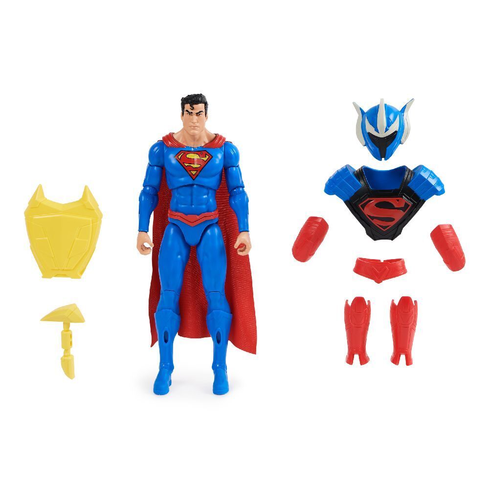 Bild: 778988494288 | DCU 30cm Superman Figur mit Clip-on | Stück | In Kartonage | 49428