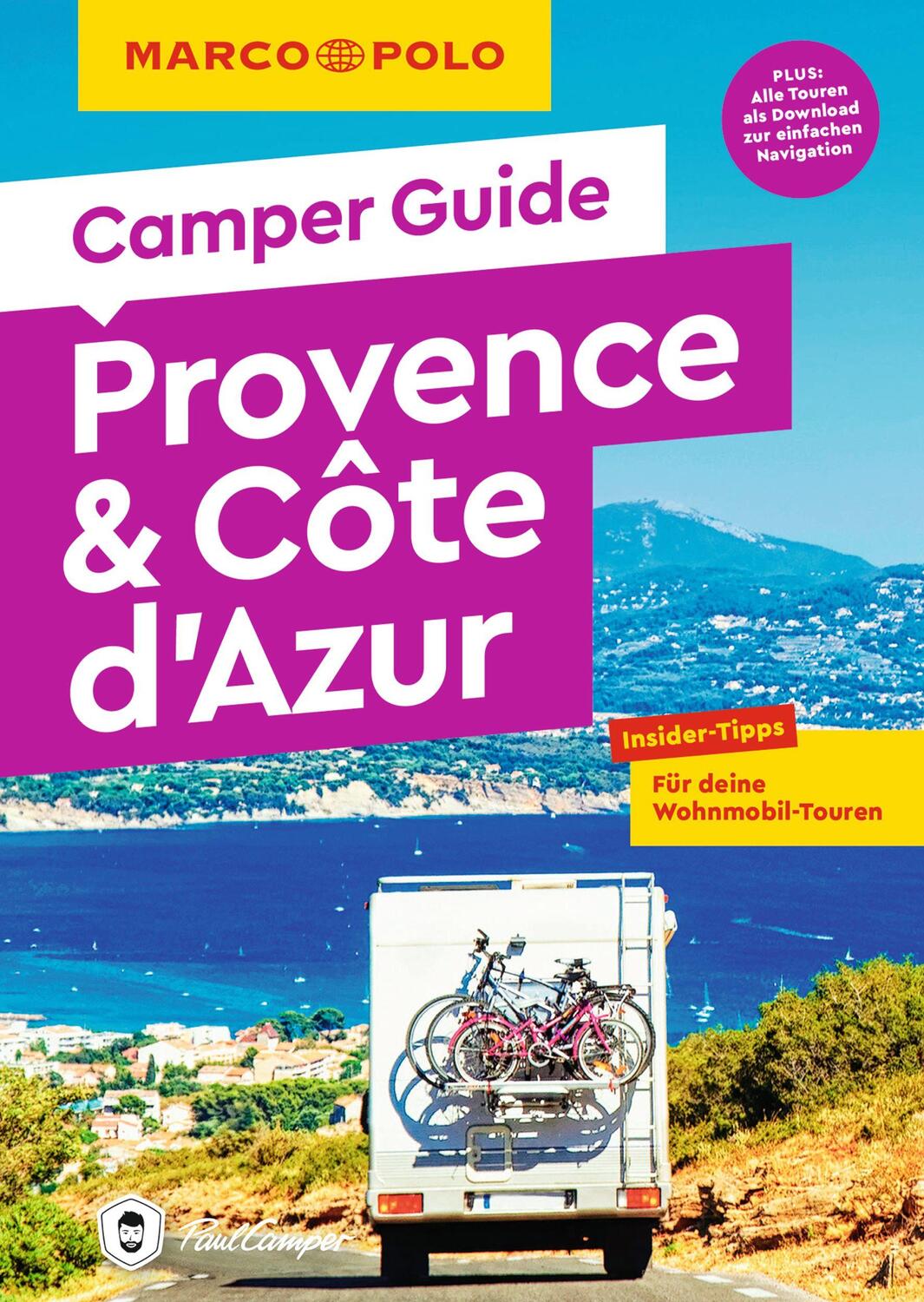 Cover: 9783829731812 | MARCO POLO Camper Guide Provence & Côte d`Azur | Carina Hofmeister