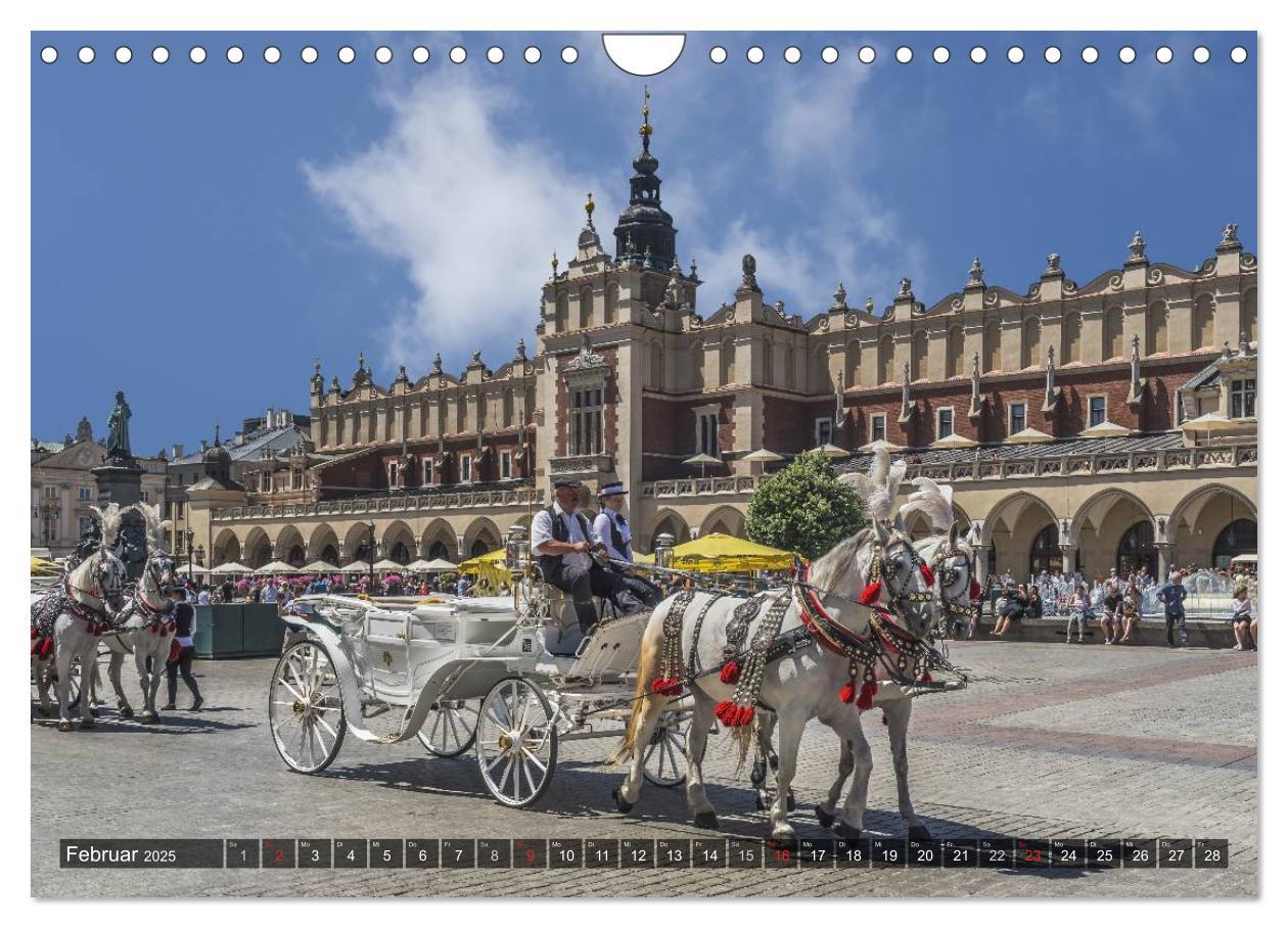 Bild: 9783435594450 | Ein Wochenende in Krakau (Wandkalender 2025 DIN A4 quer), CALVENDO...