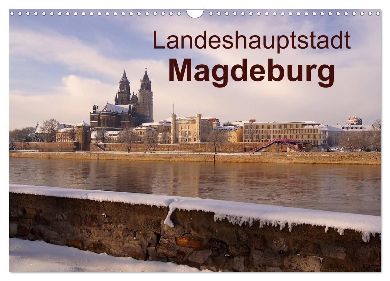 Cover: 9783435654291 | Landeshauptstadt Magdeburg (Wandkalender 2025 DIN A3 quer),...