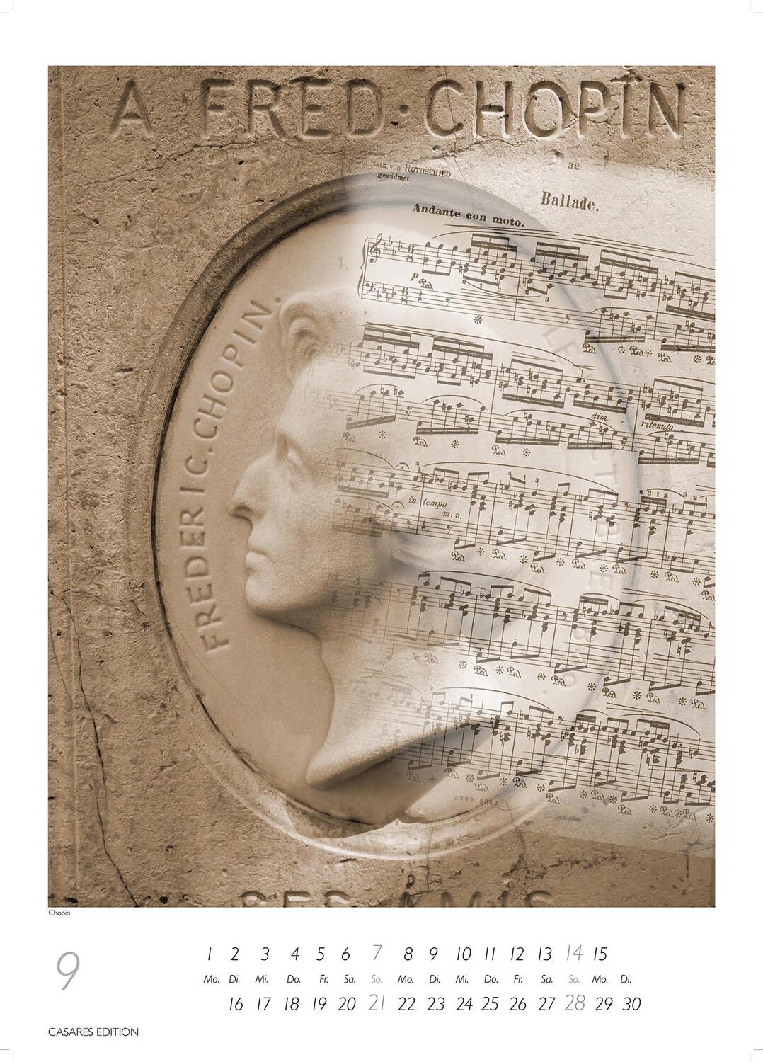 Bild: 9781835241417 | Grosse Komponisten 2025 S 21x29cm | Great Composers 2025 S 21x29cm