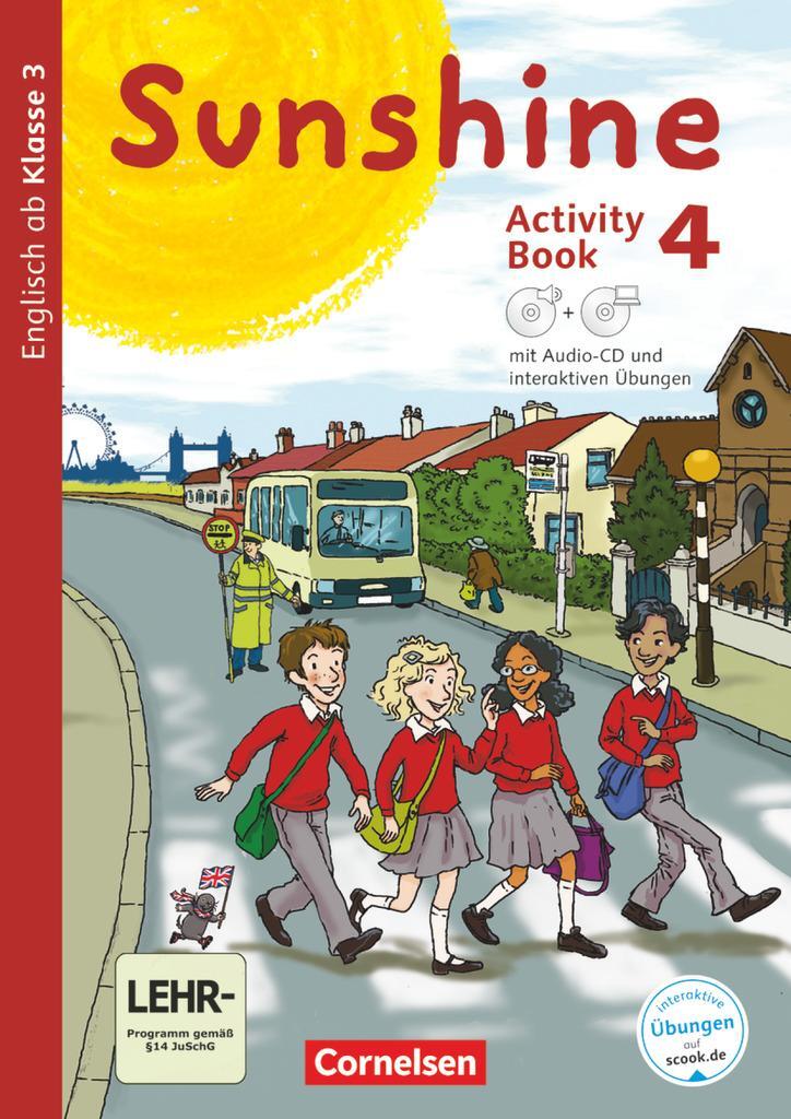 Cover: 9783060815395 | Sunshine - Allgemeine Ausgabe 4. Schuljahr - Activity Book mit...