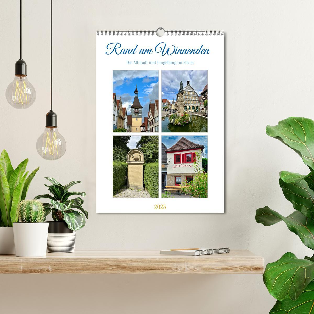 Bild: 9783457146460 | Rund um Winnenden (Wandkalender 2025 DIN A3 hoch), CALVENDO...