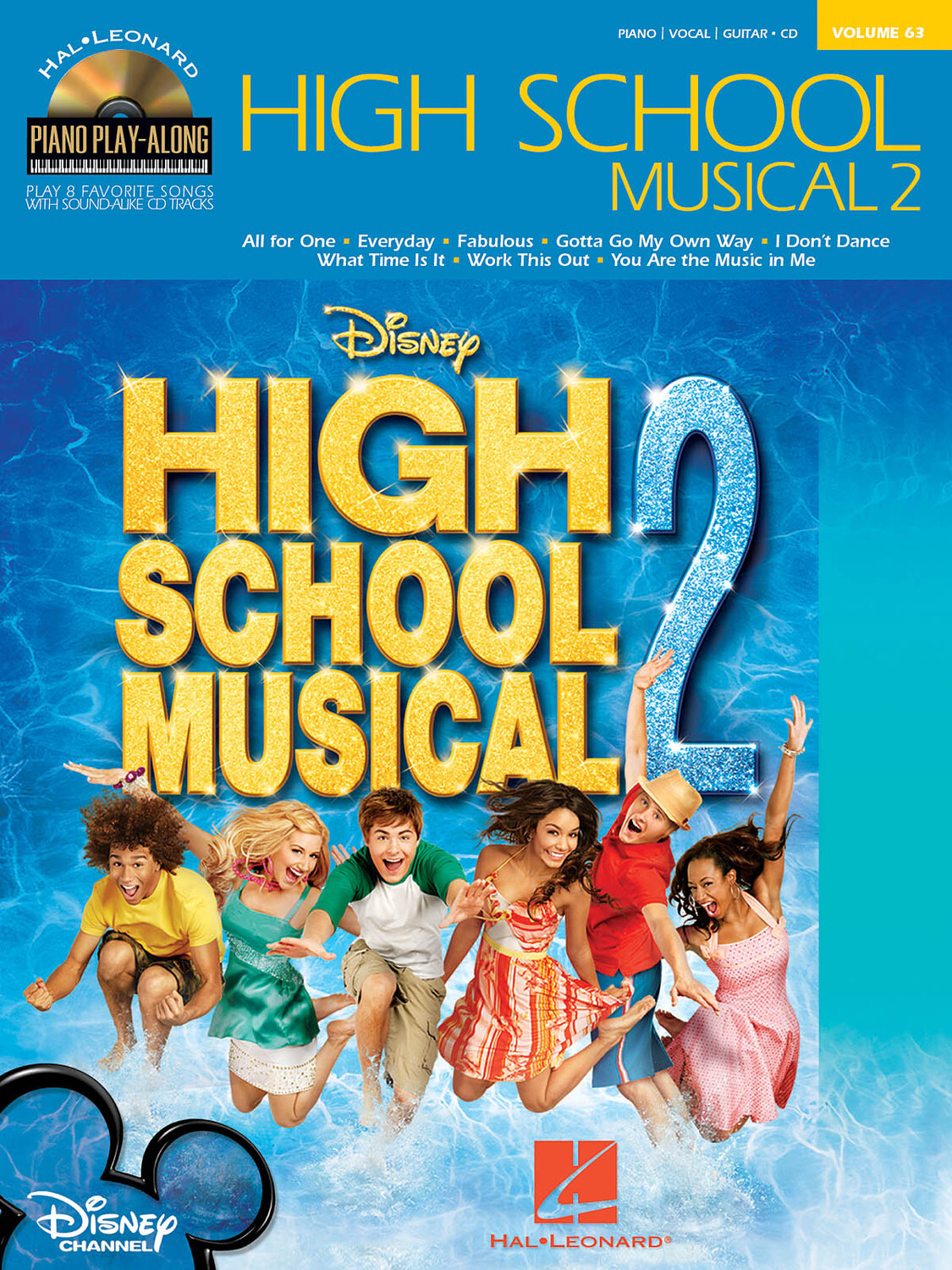 Cover: 9781423452812 | High School Musical 2 | Piano Play-Along Volume 63 | Matthew Gerrard